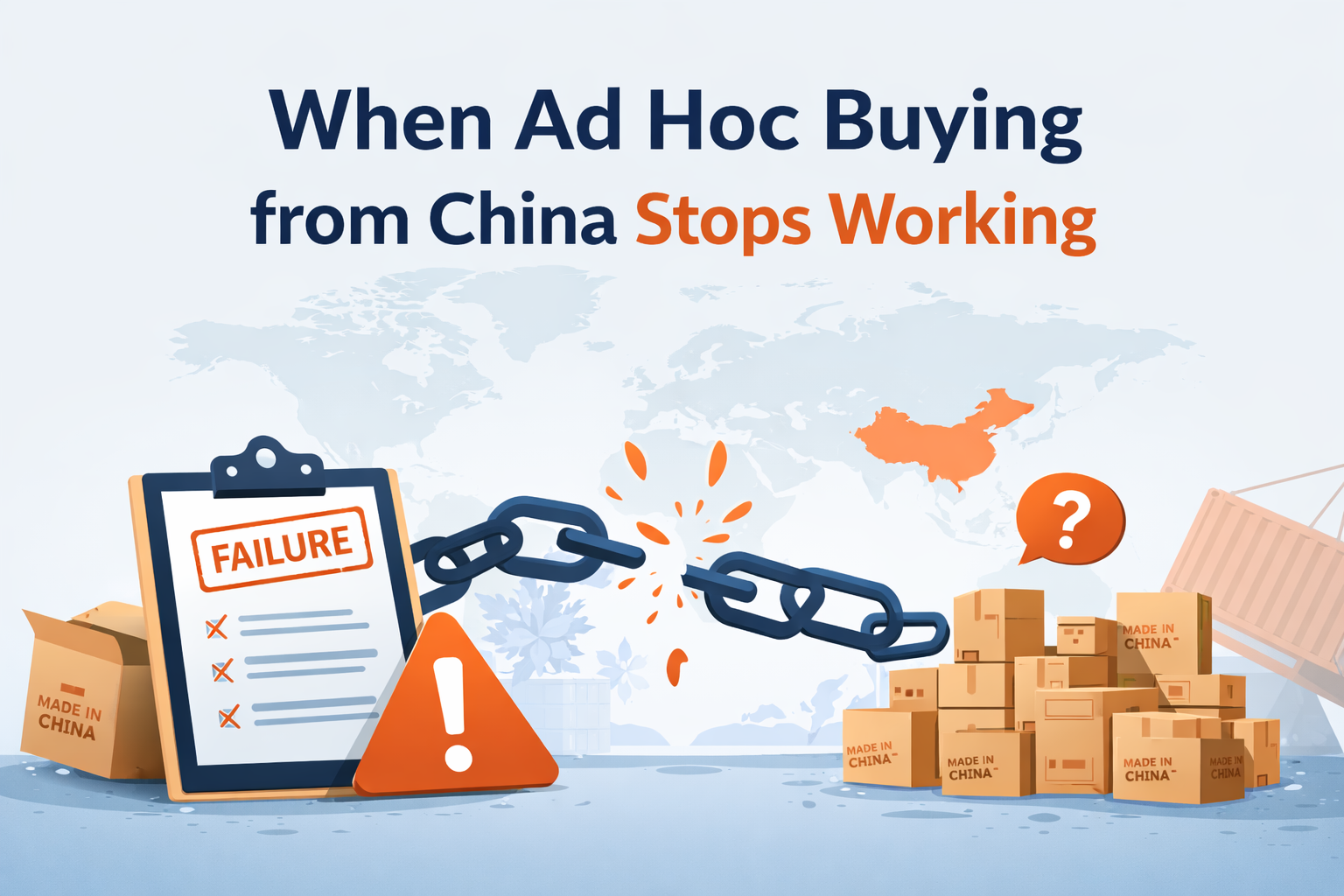 Ad hoc buying from China
